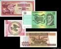 LOTS Lot de 4 billets LOTS Lot de 4 billets 1965 UNC -