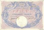 FRANCE 50 Francs BLEU ET ROSE 1915 FRANCE 50 Francs BLEU ET ROSE 1915 VF SS 120,00 EUR  plus 18,00 EUR verzending
