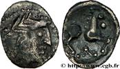 FRANCE Obole à la couronne en chevrons et au triangle GALLIA - SANTONES / MID-WESTERN, Unspecified IIe - Ier siècles avant J.-C. (10,5mm, 0,46g, 6h) -