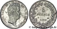 FRANCE 5 francs type Tiolier avec le I, tranche en creux LOUIS-PHILIPPE I Nantes 1830 (37mm, 24,84g, 6h) -