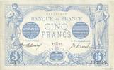 FRANCE 5 Francs BLEU FRANCE 5 Francs BLEU 1916 XF- -