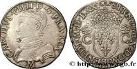 FRANCE Teston, 2e type CHARLES IX Toulouse 1570 (30mm, 9,35g, 12h) -