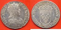 Französische Königliche Münzen DEMI-ECU LOUIS XIV 1643-1715 A LA MECHE LONGUE METAL ARGENT ANNEE 1650 H ATELIER LA ROCHELLE VARIETE NA REX POIDS 13.50g * / N° CATALOG -