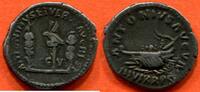 Antike Münzen DENIER ANTONIN LE PIEUX 138-161 EN ARGENT R/ANTONIVS AVG VII GALERE POIDS 3.13g* -