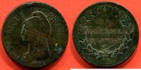Französische Dezimalmünzen DIRECTOIRE ET CONSULAT 1795-1804 UN DECIME DUPRE TYPE DEFINITIF L'AN9 G ATELIER GENEVE POIDS 21.73g * / N° CATALOGUE : G187a -