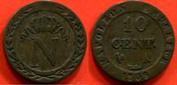 Französische Dezimalmünzen 10 CENTIMES NAPOLEON 1er 1808 A ATELIER PARIS POIDS 2g FRAPPE MEDAILLE RARE AVEC SON ARGENTURE (CETTE MONNAIE N'EST PAS UN FAUX D'EPOQUE) -