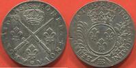 Französische Königliche Münzen 33 SOLS LOUIS XIV 1643-1715 DE STRASBOURG AUX INSIGNES ET AUX PALMES ANNÉE 1705 BB ATELIER STRASBOURG MÉTAL ARGENT POIDS 9.06g ETAT TT -