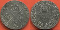 Französische Königliche Münzen 33 SOLS LOUIS XIV 1643-1715 DE STRASBOURG AUX INSIGNES ET AUX PALMES ANNÉE 1705 ATELIER STRASBOURG MÉTAL ARGENT POIDS 8.92g ETAT TTB+ -