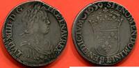 Französische Königliche Münzen 1715 ECU LOUIS XIV 1643- A LA MECHE LONGUE 1659 L ATELIER BAYONNE PIECE EXCEPTIONNELLE FRAPPEE PAR AUTORISATION SPECIALE POUR LES BESOIN -