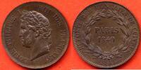 Französische Dezimalmünzen 1 DECIME LOUIS PHILIPPE 1er 1830-1848 REFONTE DES MONNAIES DE CUIVRE PARIS 1840 ESSAI POIDS 9.9g * / N° CATALOGUE : G212 -