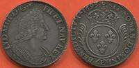 Französische Königliche Münzen LOUIS XIV 1643-1715 ÉCU AUX PALMES 1693 E ATELIER TOURS REFORMATION POIDS 27.04g ETAT TTB A SUPERBE BELLE REFORMATION / N° CATA -