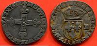 Französische Königliche Münzen FRANC LOUIS XIII 1610-1643 1/4 ÉCU A LA CROIX FLEURDELISÉE 1612 L ATELIER BAYONNE ÉTOILE DANS LE C DE POIDS 9.64g / N° CATALOGUE : G -