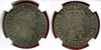 Französische Königliche Münzen 1774 ECU LOUIS XV 1715- DE FRANCE NAVARRE DATE 1719 X ATELIER AMIENS METAL ARGENT POIDS 24.47g vendu sous coque NGC MS63 ETAT SPLENDIDE -