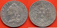 Französische Königliche Münzen ECU LOUIS XV 1715-1774 - ECU A LA VIEILLE TETE ANNEE 1771 A ATELIER PARIS METAL ARGENT POIDS 29.30g * / N° CATALOGUE : G323 -