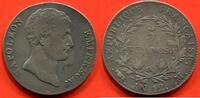 Französische Dezimalmünzen 5 FRANCS NAPOLEON EMPEREUR AN12 M ATELIER TOULOUSE POIDS 24.62g / N° CATALOGUE : G579 -