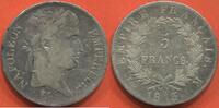Französische Dezimalmünzen 5 FRANCS NAPOLÉON 1er REVERS EMPIRE ANNÉE 1813 M ATELIER TOULOUSE MÉTAL ARGENT POIDS 24.75g ETAT TTB A SUPERBE JOLIE MONNAIE AVEC BEL ÉCL -