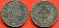 Französische Dezimalmünzen 5 FRANCS NAPOLÉON 1er 1811 MA ATELIER MARSEILLE POIDS 25g ÉTAT SUPERBE AVEC DES STRIES AU REVERS / N° CATALOGUE : G584 -