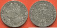 Französische Dezimalmünzen 5 FRANCS LOUIS XVIII BUSTE HABILLE ANNÉE 1814 M ATELIER TOULOUSE MÉTAL ARGENT ÉTAT TB/TTB / N° CATALOGUE : G591 -