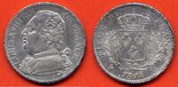 Französische Dezimalmünzen 5 FRANCS LOUIS XVIII BUSTE HABILLE ANNEE 1814 A ATELIER PARIS METAL ARGENT * / N° CATALOGUE : G591 -