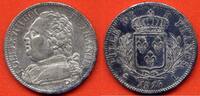 Französische Dezimalmünzen 5 FRANCS LOUIS XVIII BUSTE HABILLE ANNEE 1814 L ATELIER BAYONNE METAL ARGENT * / N° CATALOGUE : G591 -
