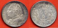 Französische Dezimalmünzen 5 FRANCS LOUIS XVIII BUSTE HABILLE ANNEE 1814 M ATELIER TOULOUSE METAL ARGENT * / N° CATALOGUE : G591 -