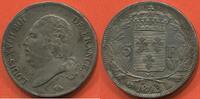 Französische Dezimalmünzen 5 FRANCS LOUIS XVIII BUSTE NU ANNÉE 1823 L ATELIER BAYONNE POIDS 24.65g MÉTAL ARGENT ÉTAT QUASI SUPERBE JOLIE MONNAIE / N° CATALOGUE : G -