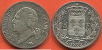 Französische Dezimalmünzen 5 FRANCS LOUIS XVIII AU BUSTE NU 1822 A ATELIER PARIS MÉTAL ARGENT ÉTAT SUPERBE TRÈS JOLIE MONNAIE AVEC TOUT SON ÉCLAT DE FRAPPE / N° CA -