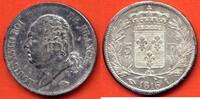Französische Dezimalmünzen 5 FRANCS LOUIS XVIII BUSTE NU ANNEE 1816 I ATELIER LIMOGES METAL ARGENT * / N° CATALOGUE : G614 -