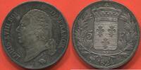 Französische Dezimalmünzen 5 FRANCS LOUIS XVIII ARGENT TYPE AU BUSTE NU 1824 MA ATELIER MARSEILLE POIDS 24.88g ETAT SPLENDIDE A FLEUR DE COIN TRÈS JOLIE MONNAIE A -