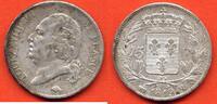 Französische Dezimalmünzen 5 FRANCS LOUIS XVIII BUSTE NU ANNEE 1819 B ATELIER ROUEN METAL ARGENT * / N° CATALOGUE : G614 -