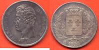 Französische Dezimalmünzen 5 FRANCS CHARLES X 1er TYPE ANNÉE 1824 A ATELIER PARIS MÉTAL ARGENT ÉTAT SUPERBE A SPLENDIDE / N° CATALOGUE : G643 -