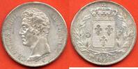 Französische Dezimalmünzen 5 FRANCS CHARLES X 1er TYPE ANNEE 1826 MA ATELIER MARSEILLE METAL ARGENT * / N° CATALOGUE : G643 -
