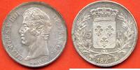 Französische Dezimalmünzen 5 FRANCS CHARLES X 2eme TYPE A L'EFFIGIE MODIFIEE ANNEE 1827 MA ATELIER MARSEILLE METAL ARGENT * / N° CATALOGUE : G644 -