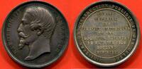 Médailles MEDAILLE NAPOLEON III 1852-1870 EN ARGENT A/ NAPOLEON III EMPEREUR SA TETE A GAUCHE R/ MINISTERE DE L'INSTRUCTION PUBLIQUE ET DES CULTE -
