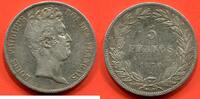Französische Dezimalmünzen 5 FRANCS LOUIS-PHILIPPE 1er EN ARGENT TETE NUE ,SANS LE I 1830 A ATELIER PARIS POIDS 24.73g RARE / N° CATALOGUE : G675 -