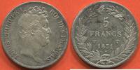 Französische Dezimalmünzen 5 FRANCS LOUIS-PHILIPPE 1er EN ARGENT TÊTE NUE TRANCHE EN CREUX 1831 W ATELIER LILLE ÉTAT TTB+ / N° CATALOGUE : G676a -