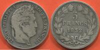 Französische Dezimalmünzen 5 FRANCS LOUIS-PHILIPPE 1er TÊTE LAURÉE 2e TYPE 1832 L ATELIER BAYONNE ÉTAT TB/TTB / N° CATALOGUE : G678 -