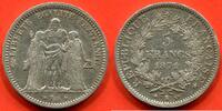 Französische Dezimalmünzen 5 FRANCS EN ARGENT TYPE HERCULE 1871 K ATELIER BORDEAUX RARE SEULEMENT 74609 EXEMPLAIRES FRAPPES POIDS 24.75g ETAT TTB / N° CATALOGUE : -