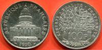 Moderne Französische Münzen 100 FRANCS EN ARGENT PANTHEON 1990 TIRAGE 15000 EXEMPLAIRES POIDS 15g * / N° CATALOGUE : G898 -