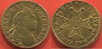 Französische Königliche Münzen 1774 LOUIS D'OR LOUIS XV 1715- A LA CROIX DE MALTE ANNÉE 1718 & ATELIER AIX-EN-PROVENCE. POIDS 9.81g, RARETÉ R2 ETAT QUASI SUPERBE JOLIE MONNAI -