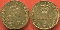 Französische Königliche Münzen 1774 LOUIS D'OR LOUIS XV 1715- AUX 2L 1721 W ATELIER LILLE FLAN NEUF RARETÉ R2 POIDS 9.77g ÉTAT QUASI SUPERBE JOLIE MONNAIE PROVENANCE WATTEBLE -