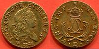 Französische Königliche Münzen 1774 LOUIS D'OR LOUIS XV 1714- MIRLITON PETITES PALMES 1723 D ATELIER LYON POIDS 6.51g / N° CATALOGUE : GAD338 -
