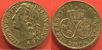 Französische Königliche Münzen 1774 LOUIS D'OR LOUIS XV 1715- AU BANDEAU 1744 W ATELIER LILLE POIDS 8.15g ÉTAT TTB A SUPERBE / N° CATALOGUE : GAD341 -