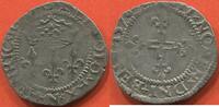 SOL 1576 Französische Königliche Münzen HENRI III 1574-1589 DOUBLE SOL PARISIS, 1er TYPE ANNÉE 1576 ATELIER N MONTPELLIER. POIDS 2.85g REF GAD 47...