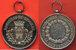 Médailles MEDAILLE EN ARGENT CONCOURS MUSICAL 13-14 SEPTEMBRE 1903 BAGNERES DE BIGORRE POINCON ARGENT POIDS 39.91g ET 46mm * -