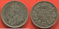 Ausländische Münzen 10 CENTS CANADA EN ARGENT 1936 / N° CATALOGUE : KM23A -