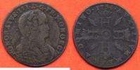Ausländische Münzen 3 SOLS MONACO ( PEZZETA) EN BILLON HONORE III 1734 POIDS 4.4g * / N° CATALOGUE : KM85 -