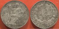 Ausländische Münzen 10 CENT INDOCHINE FRANÇAISE EN ARGENT 1925 A POIDS 2.73g ETAT SUPERBE A SPLENDIDE / N° CATALOGUE : LECOMPTE166 -