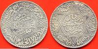 Ausländische Münzen 10 DIRHAMS MAROC EN ARGENT MOULAY YUSSEF 1 AH 1331 PARIS POIDS 24.88g * / N° CATALOGUE : LECOMPTE197 -