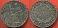 Ausländische Münzen 1 PIASTRE INDOCHINE DE COMMERCE EN ARGENT ANNÉE 1898 A POIDS 27g ETAT TTB / N° CATALOGUE : LECOMPTE280 -